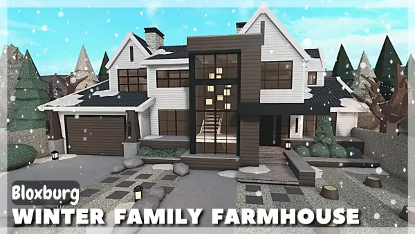 Modern Winter Family House