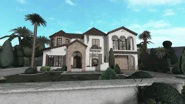 Bloxburg Mediterranean Vacation Home
