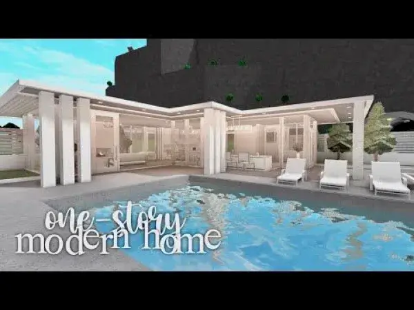 45k One-Story Modern Home