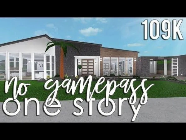 No Gamepass Mansion One Story .